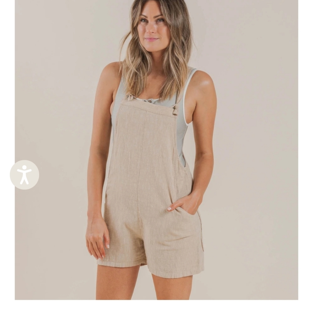 Rylee and cru overall shorts